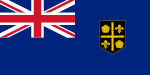 Flag of the British Colony of Saint Lucia (1939–1967)