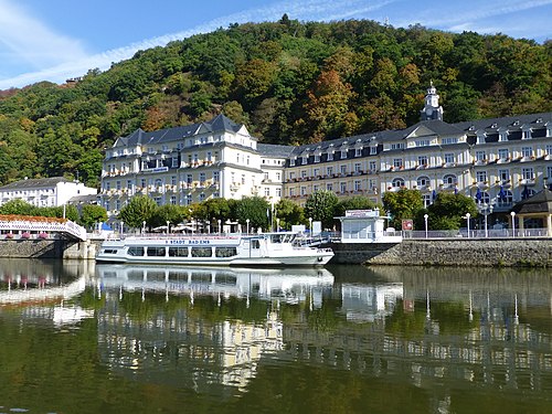 The palace Kurhaus at Bad Ems in 2018.