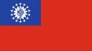 Flag of the Socialist Republic of the Union of Burma / Union of Myanmar (1974–2010)