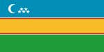 Flag of Karakalpakstan, Uzbekistan