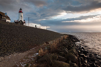 Nederlands: De Urker vuurtoren Photograph: Uberprutser