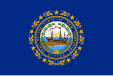 Flag of the State of New Hampshire, USA