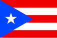 Flag of Puerto Rico, USA