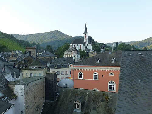 Trarbach Town Hall and Evangelic Church