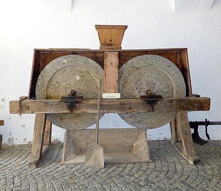 Rare fruits press (mill) in Ortenburg castle