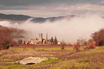 2nd - Saint-Michel of Cuxa's abbey in Codalet Photograph: Meria Geoian Licensing: CC-BY-SA-4.0