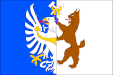 Flag of Kladno, Central Bohemian Region, Czech Republic