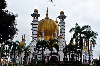 Ubudiah Mosque.The Ubudiah Mosque is Perak's royal mosque and is located in the royal town of Kuala Kangsar.