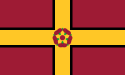 Flag of Northamptonshire, England, United Kingdom