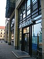 Entrance Stadtbibliothek Dresden (municipal library)