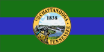 Flag of Chattanooga, Tennessee, USA