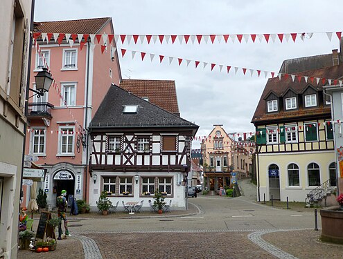 Restaurant Stern Hirsch in Gernsbach, in 2017.