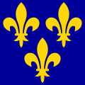 flag of France during the 14th through 16th centuries