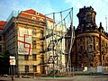 „Landhaus“ Town Museum with its post-modern fire escape