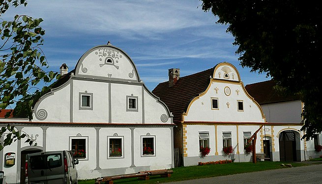 Holašovice 1863 houses