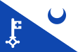 Flag of the former municipality of Nieuwvliet, Netherlands