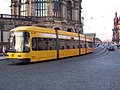 Tram in Front of the Zwinger