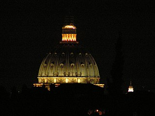 Dome at night