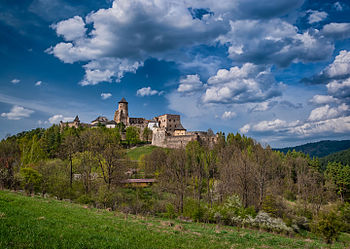 Ľubovňa Castle in Stará Ľubovňa. Photograph: Kateryna Baiduzha