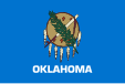 Flag of Oklahoma, USA