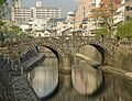 Meganebashi, the "Spectacles Bridge"