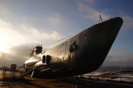 Submarine U-995 in Laboe Photograph: Ralf Stöcker Licensing: CC-BY-SA-4.0