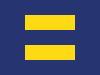 Human Rights Campaign Flag