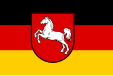 Flag of the Landes of Lower Saxony, Germany