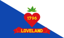 Flag of Loveland, Ohio, USA