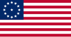 Flag of the United States of America (1777–1795, 'Cowpens' variant)