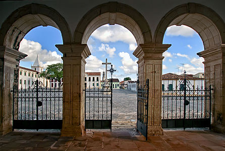 São Francisco Square in São Cristóvão Photograph: Berenice Kauffmann Abud Licensing: CC-BY-SA-4.0