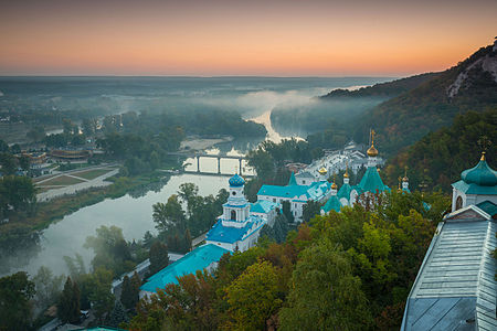 Holy Mountains Monastery, Sviatohirsk Photograph: Kostiantyn Brizhnichenko Licensing: CC-BY-SA-4.0