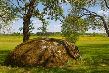 Offering stone from the 1st millenium BC Photograph: Ilme Parik Licensing: CC-BY-SA-4.0