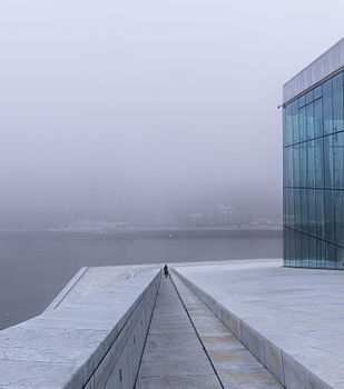 English: Oslo Opera House Photograph: Henny Stokseth