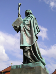 Statue of Saint Boniface by Werner Henschel, 1830