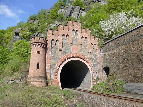 The Loreley and its romantic tunnels in 2018.