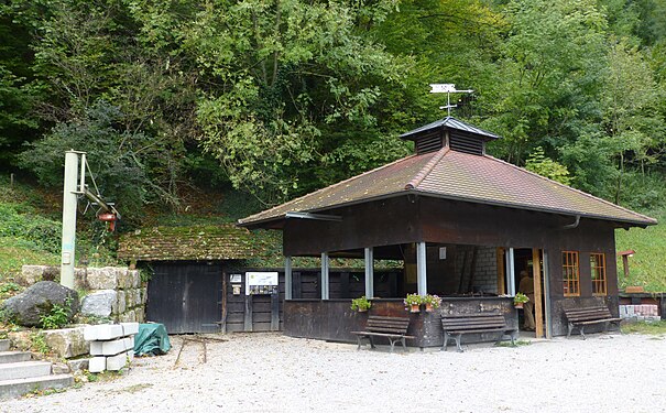 Historical vitriol (iron) mine in Schriesheim (Rhein-Neckar Kreis)