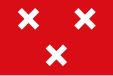 Flag of Breda, North Brabant, Netherlands