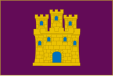 Variant flag of Castile