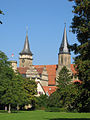 Stiftskirche und Schloss (Blick von der Allmand)