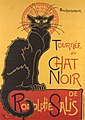 Le Chat Noir cartel de Steinlen, 1896.