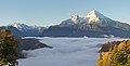 "Watzmann_mit_Schönfeldspitze.jpg" by User:Milseburg