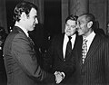 Senator Biden (left) with Sen. Frank Church (D-ID) and Egyptian President Anwar Sadat