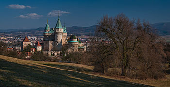 Bojnice Castle. Photograph: Kateryna Baiduzha