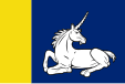 Flag of the former Menaldumadeel, Friesland, Netherlands