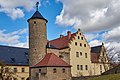 ehemalige Burg der Truchsesses zu Baldersheim, dann fürstbischöfliches Schloss und Amtshaus