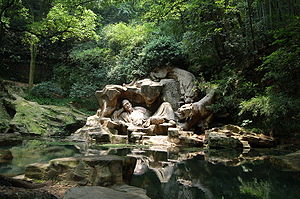 Hupao Spring in Hangzhou China