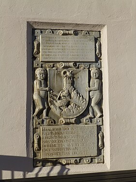 1590 Relief of Balthasar Batthyani in Güssing