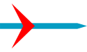 Burgee of Club Náutico Albatros (Argentina)