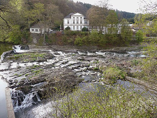 The falls of Sieg river